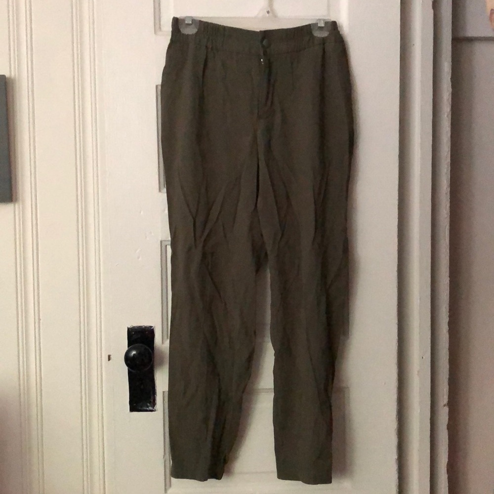 Olive green pants S